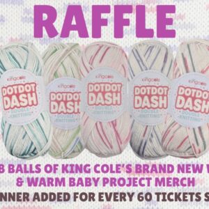 Entry- King Cole Dot Dot Dash DK & WBP Bundle - TICKET ENTRY