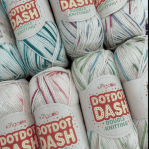 King Cole DOT DOT DASH DK Yarn - 100g